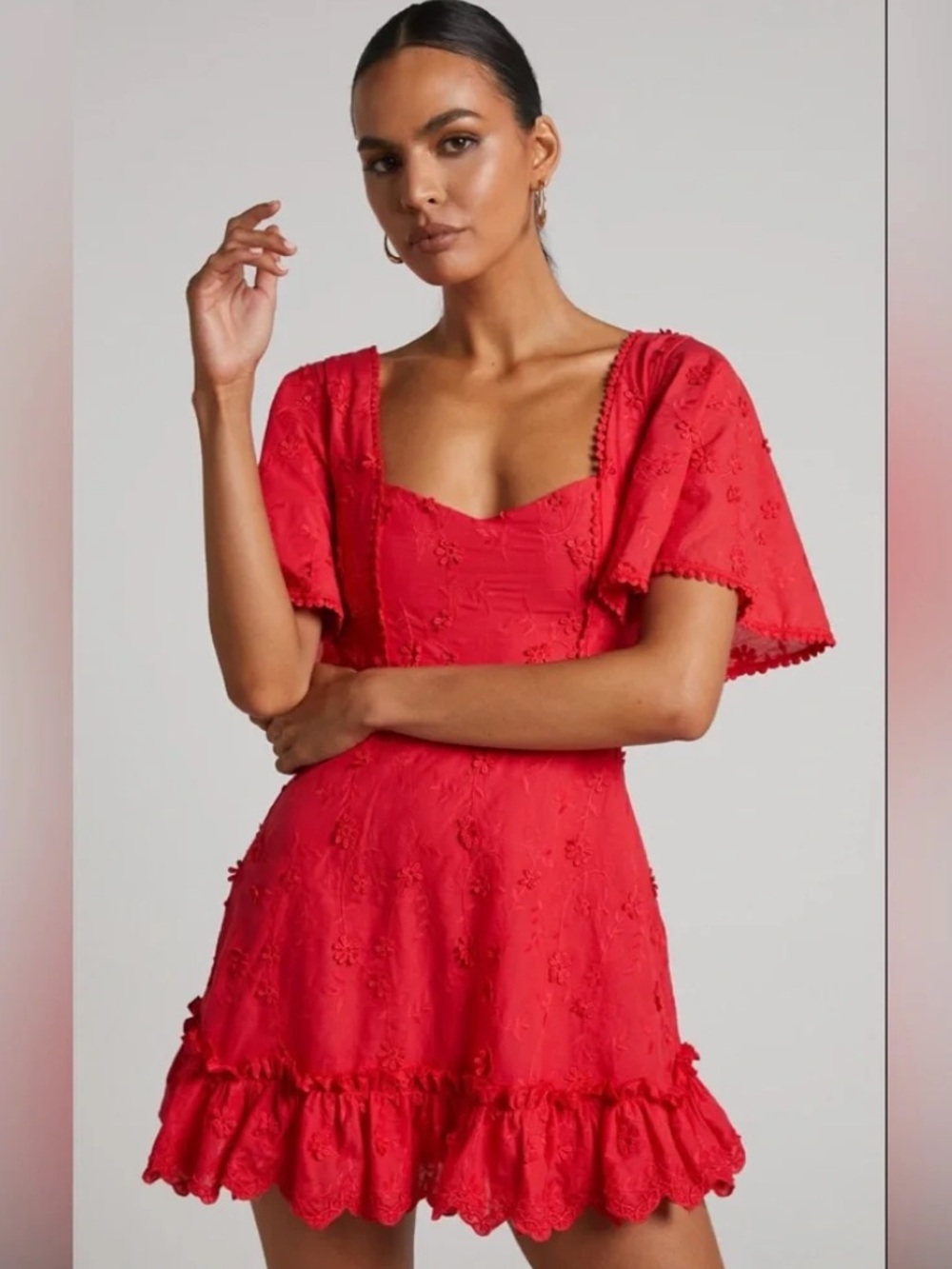 ShowPo Fancy A Spritz Mini Dress Red